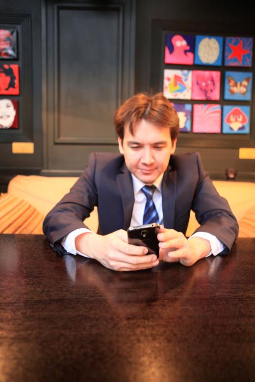Free stock image of man with phone created by 2happy