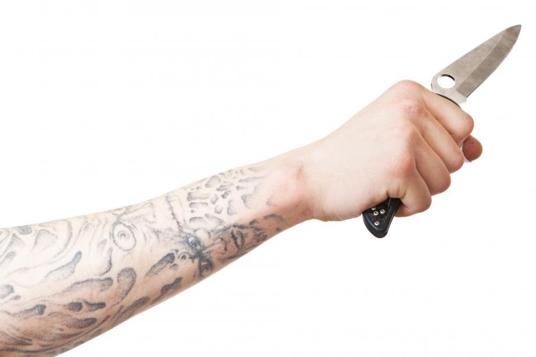 Free stock image of Arm with knife created by 2happy
