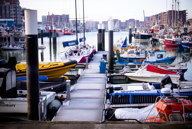 Free stock image of boats at the harbour created by Luka