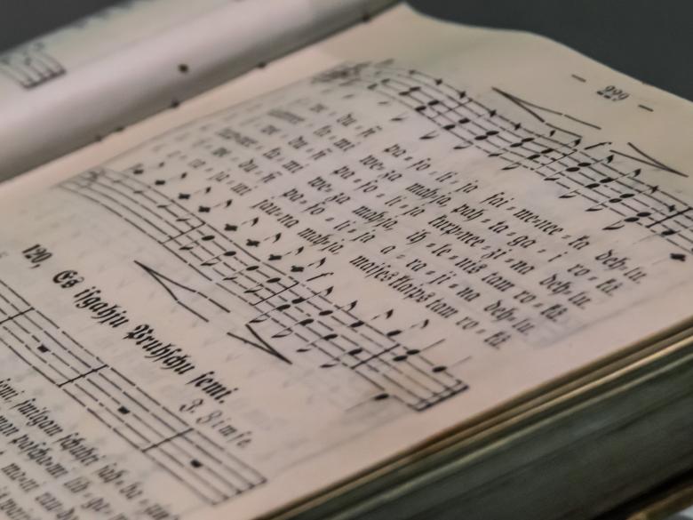 Free stock image of Old music book created by Janis Urtans