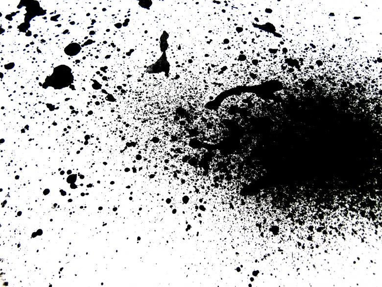 Free stock image of Black ink splatters created by 2happy