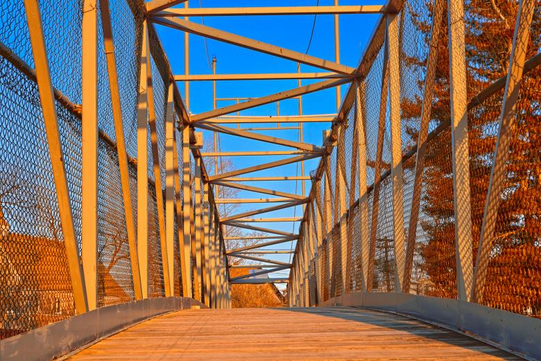 Free stock image of Golden Sunset Bridge - HDR created by Nicolas Raymond
