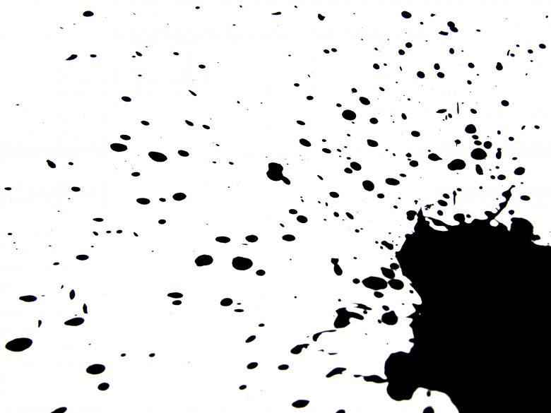 Free stock image of Black ink splatter created by 2happy
