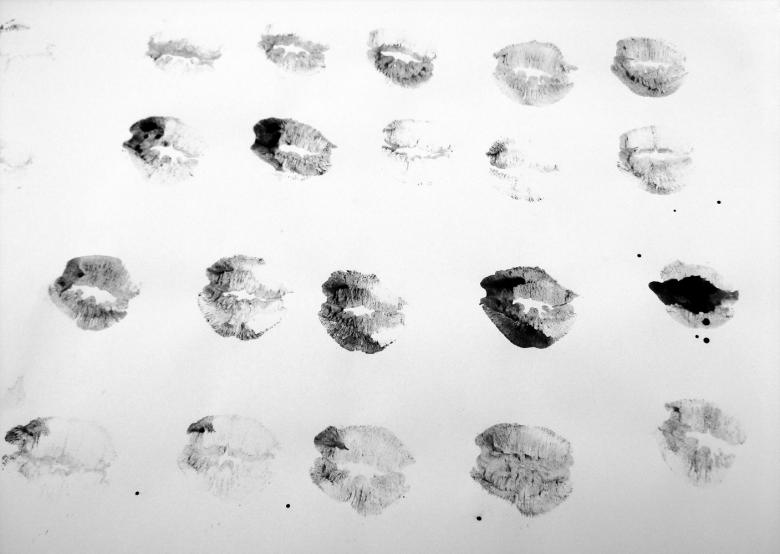 Free stock image of Ink Kisses on Paper created by 2happy