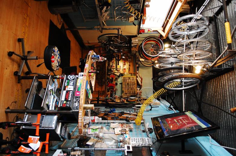 Free stock image of Inside a Bike Shop created by Sriratana Sutasirisap