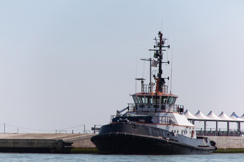 Free stock image of Tug boat at dock created by Geoffrey Whiteway