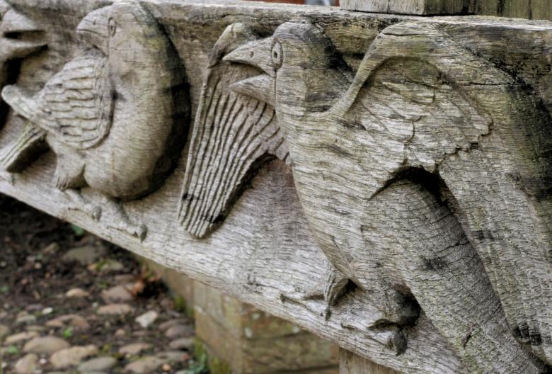 Free stock image of Wooden Birds created by Geoff Dallimore