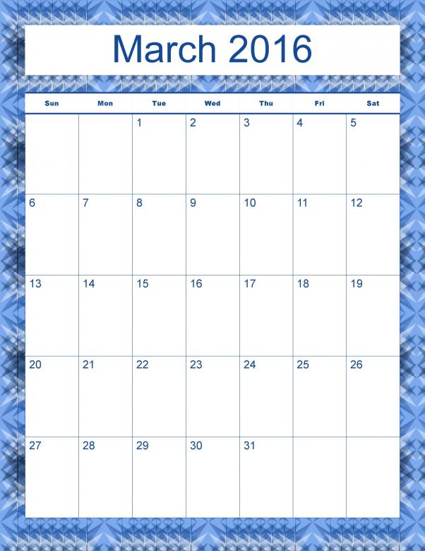 Free stock image of Madison's Peak March 2016 Calendar created by Katrena Patterson