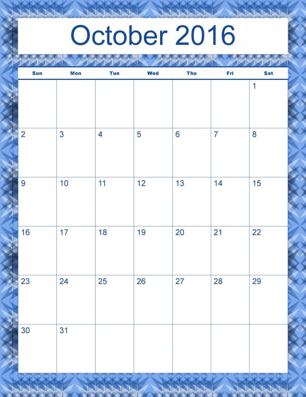 Free stock image of Madison's Peak October 2016 Calendar created by Katrena Patterson
