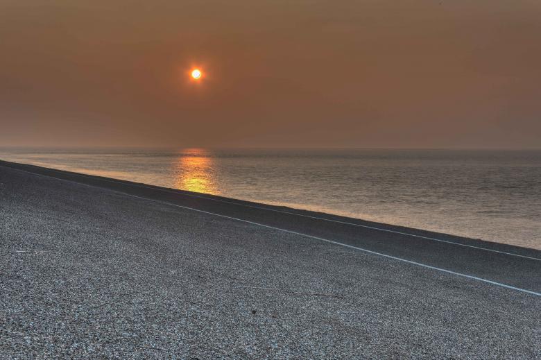 Free stock image of Sunset at Zeepromenade created by Joey Juffermans
