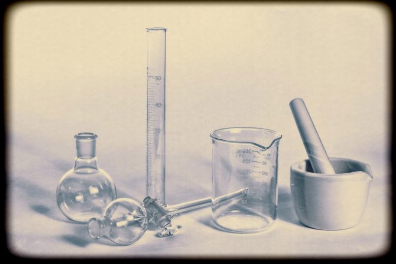 Free stock image of  Chemistry glassware created by Geoffrey Whiteway