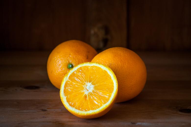 Free stock image of Group of three fresh oranges created by Luka