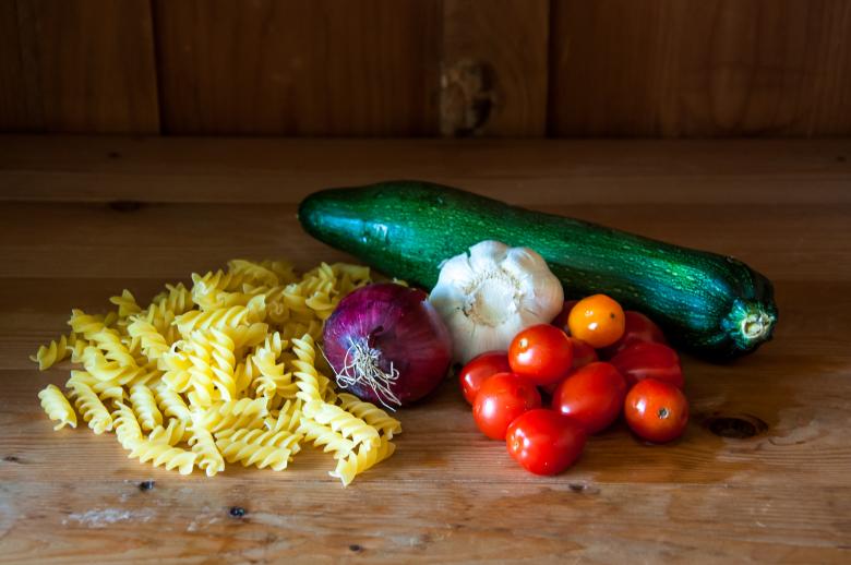Free stock image of Pasta and fresh vegetables created by Luka