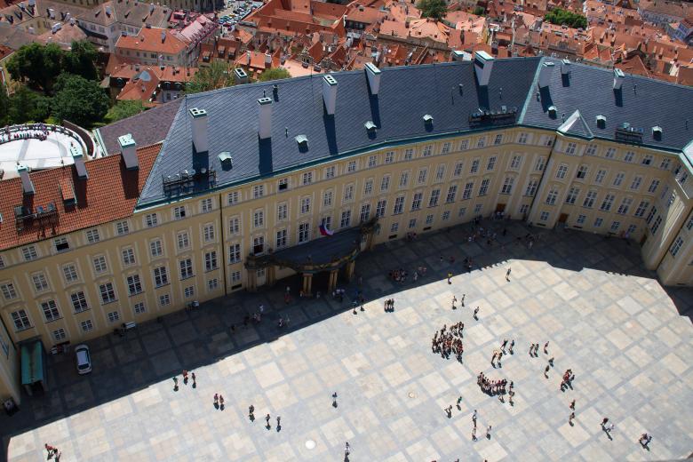 Free stock image of Prague Castle Courtyard created by Geoffrey Whiteway