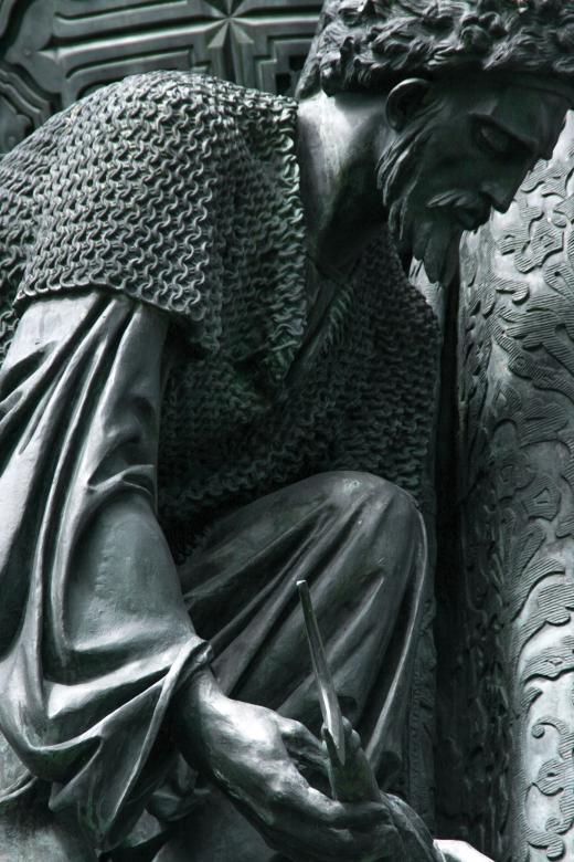 Free stock image of bronze monument close-up created by 2happy