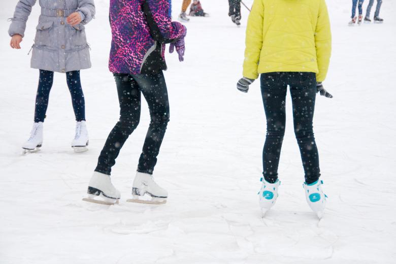 Free stock image of Girls on ice skates created by 2happy