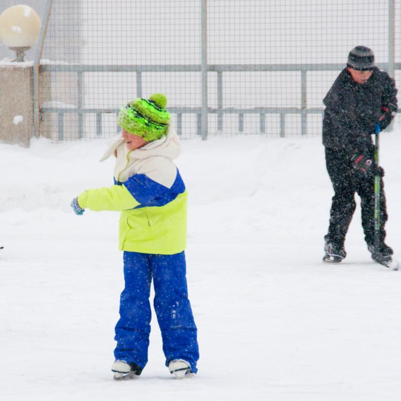 Free stock image of Fun kids ice skating created by 2happy