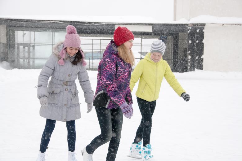 Free stock image of Girls ice skating created by 2happy