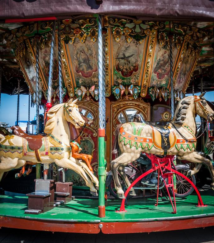 Free stock image of Old carousel created by Luka