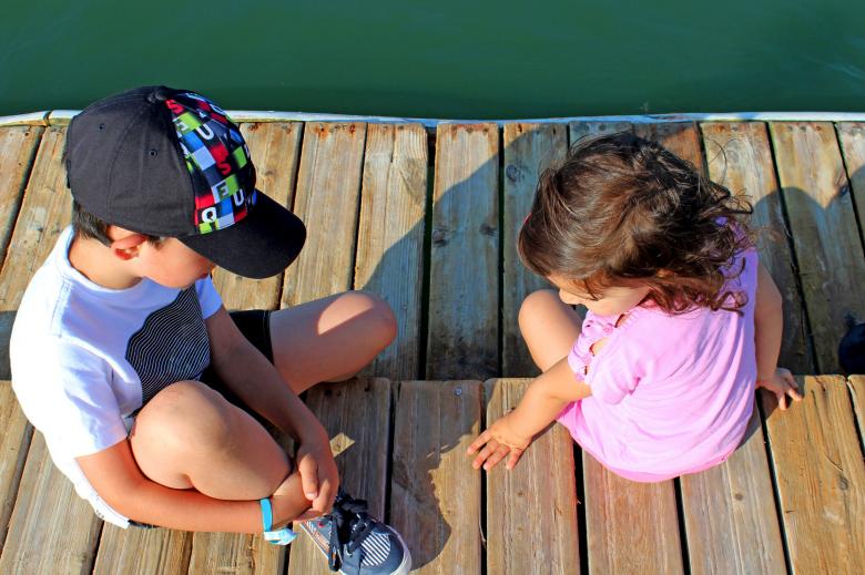 Free stock image of Little Boy & Girl Talking created by Jack Moreh