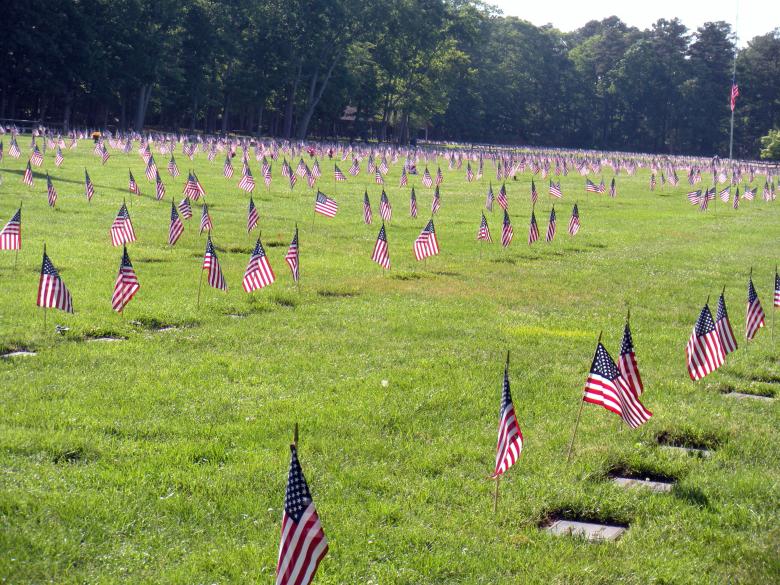 Free stock image of A Veterans Cemetery created by Vincent alvino