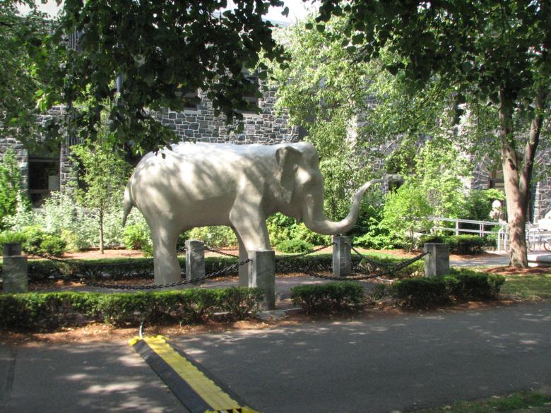 Free stock image of Elephant statue sculpture created by Katharine Sparrow