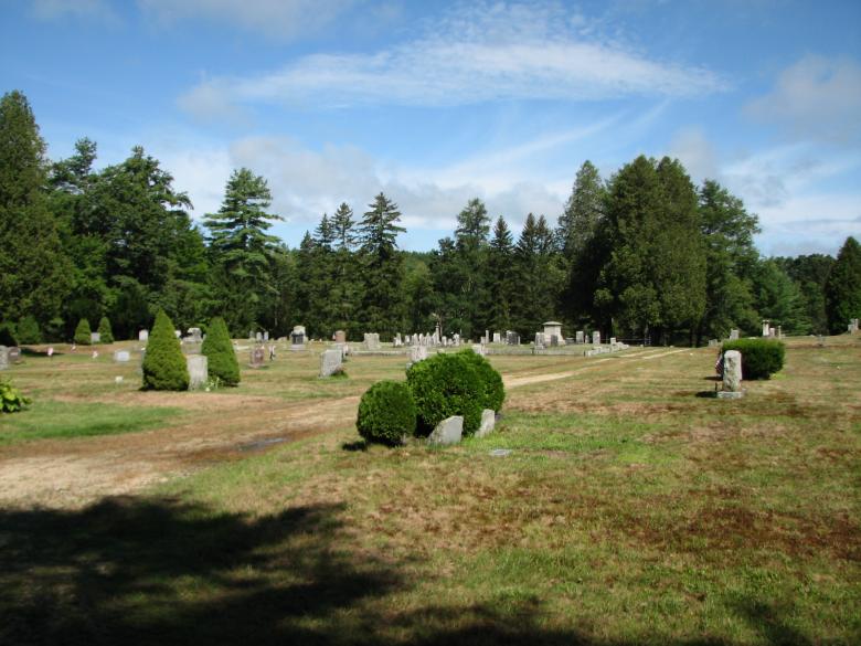 Free stock image of Cemetery from a distance created by Katharine Sparrow