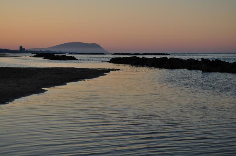 Free stock image of Beach Sundown created by Adnan Syed