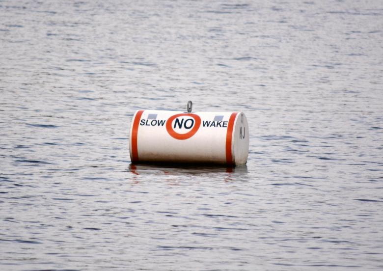 Free stock image of No Wake Buoy created by Vincent alvino