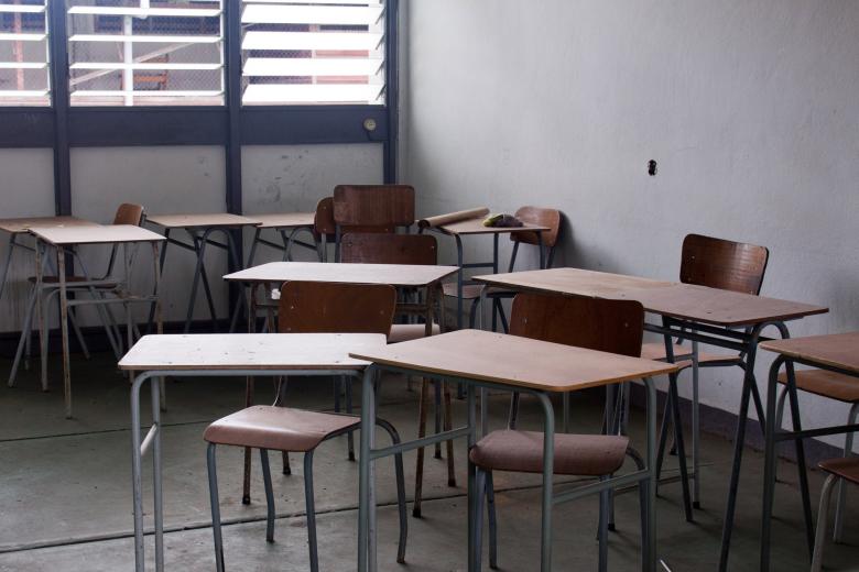 Free stock image of Empty classroom created by Geoffrey Whiteway