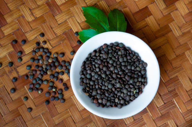 Free stock image of Black lentils created by Luka