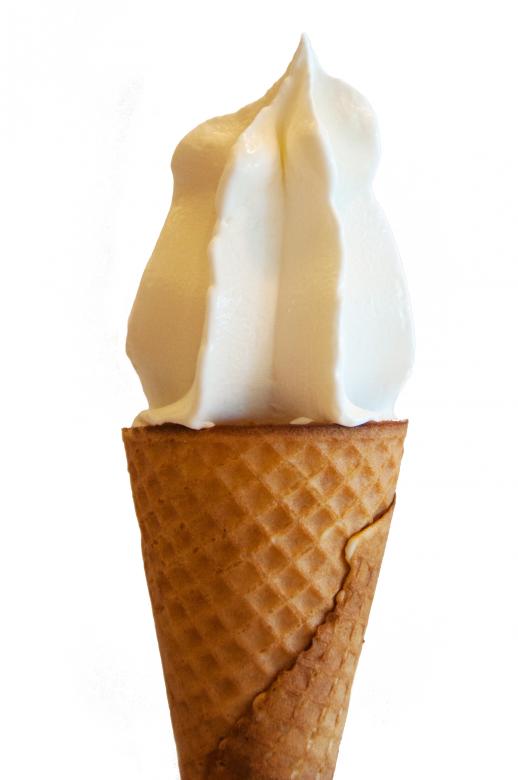 Free stock image of Soft serve ice cream isolated created by Luka