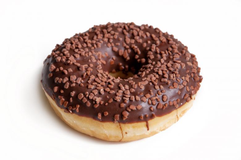 Free stock image of Donut isolated on white background created by Luka