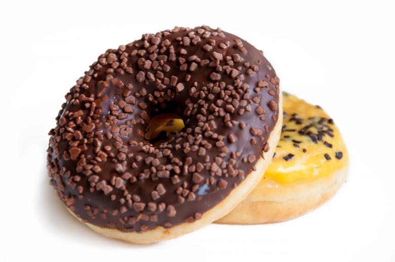 Free stock image of Delicious donuts isolated on white created by Luka