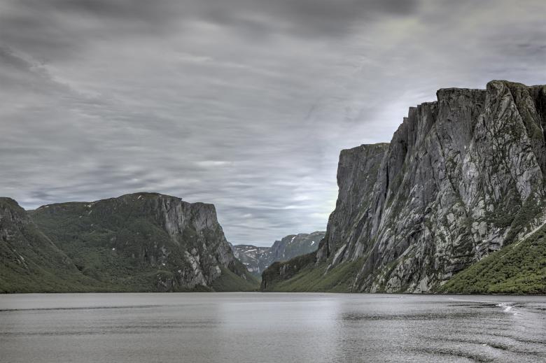 Free stock image of Western Brook Pond created by Geoffrey Whiteway