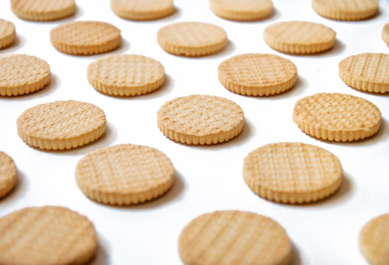 Free stock image of Biscuits cookies pattern background created by Luka