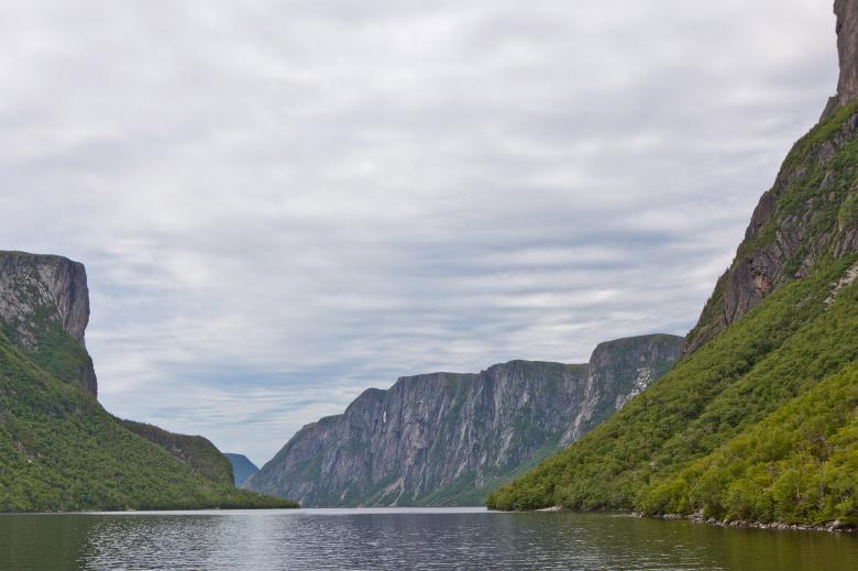 Free stock image of Western Brook Pond created by Geoffrey Whiteway