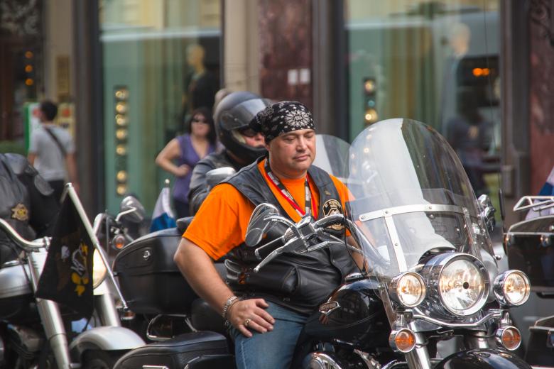 Free stock image of motorcyclist created by 2happy