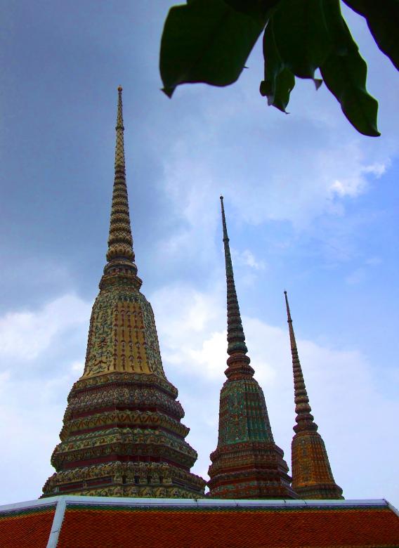 Free stock image of Spires - Wat Phra Kaew created by Jack Moreh
