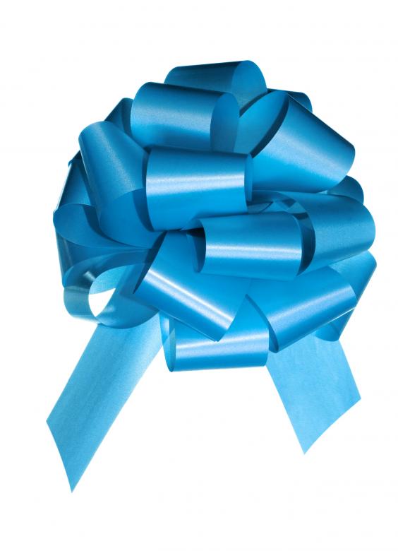 Free stock image of blue bow created by 2happy