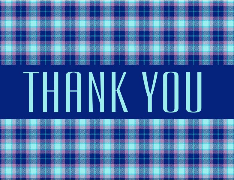 Free stock image of Thank you card created by Katrena Patterson