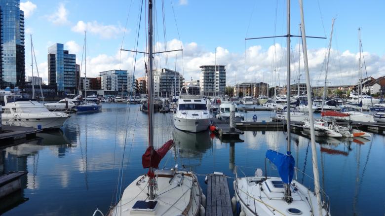 Free stock image of Ocean Village Southampton created by Wady Galfskiy