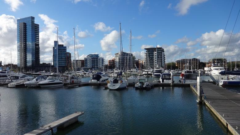 Free stock image of Ocean Village Southampton created by Wady Galfskiy