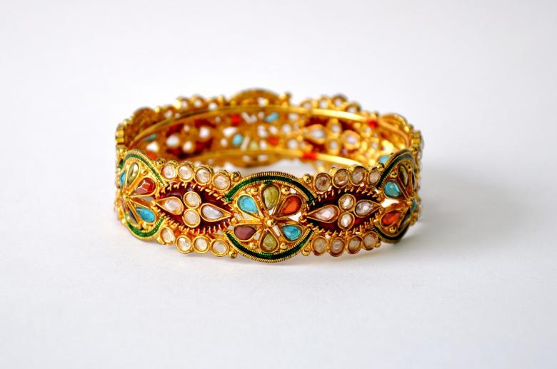 Free stock image of Golden Bangle created by Bilal Aslam