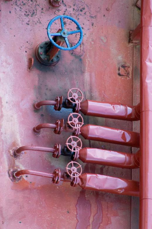 Free stock image of Valves and Pipeline from Tank created by Geoffrey Whiteway