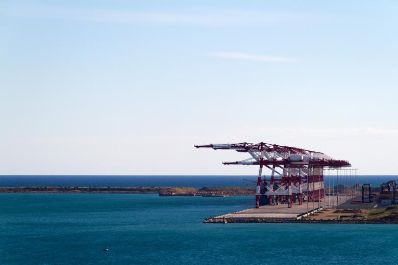 Free stock image of Cranes at Dockside created by Geoffrey Whiteway