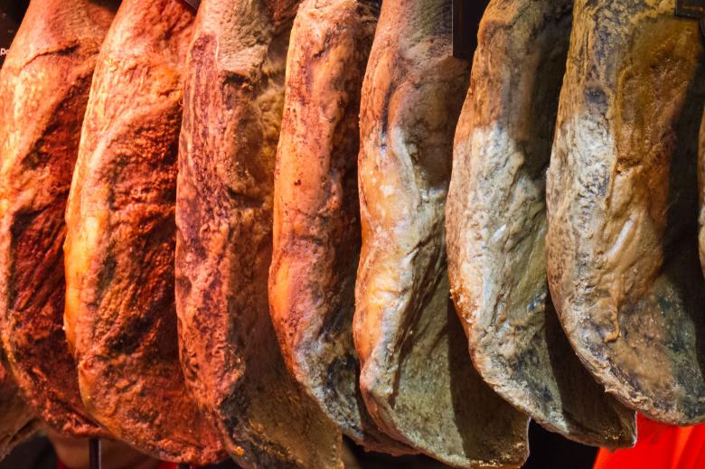 Free stock image of Spanish ham created by Geoffrey Whiteway