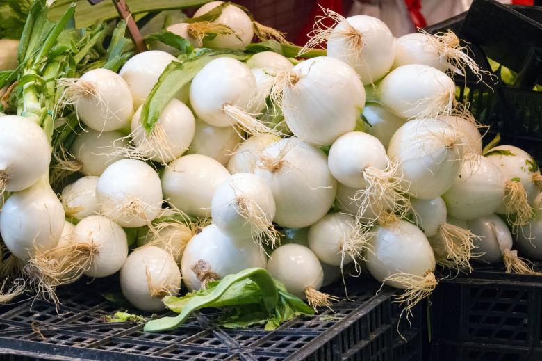 Free stock image of Onions at the Market created by Geoffrey Whiteway