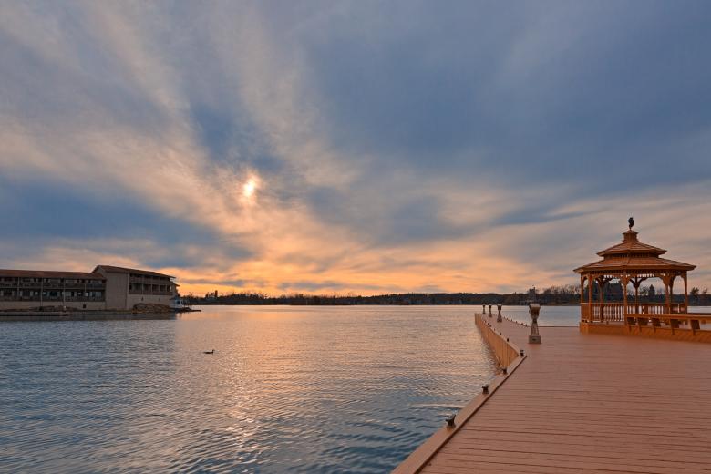 Free stock image of Cloudy Alexandria Bay Sunset - HDR created by Nicolas Raymond