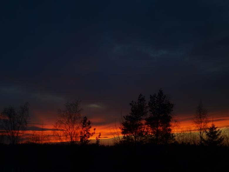 Free stock image of Sunset created by Marko Mäkinen